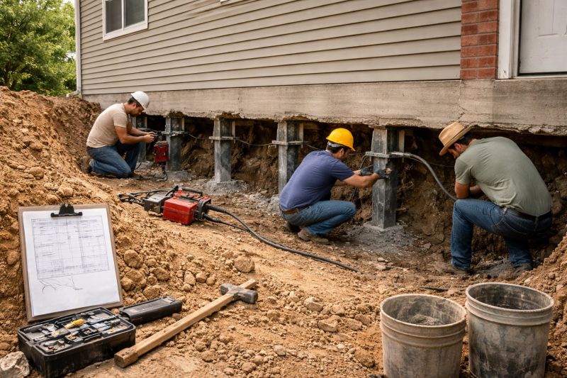 Top Concrete Foundation Repair Companies in New Lenox, IL